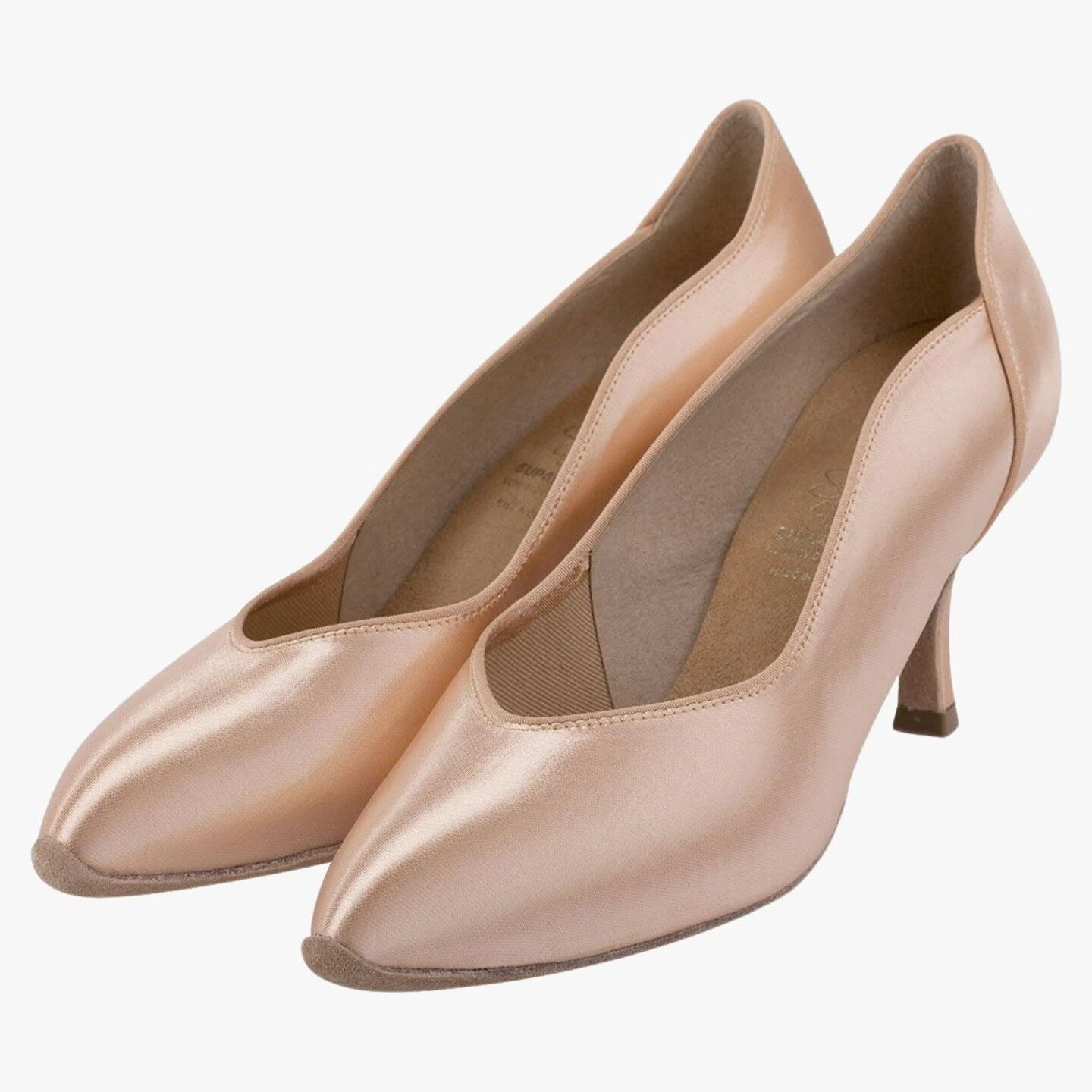 Style 1014 - Flesh Satin - Image 2