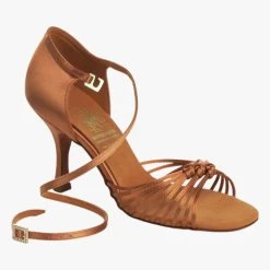 Style 1060 - Dark Tan Satin