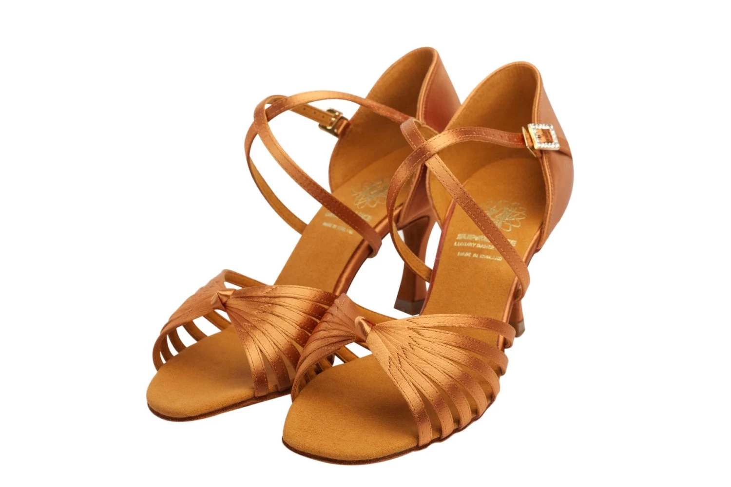 Style 1065 - Dark Tan Satin - Image 4