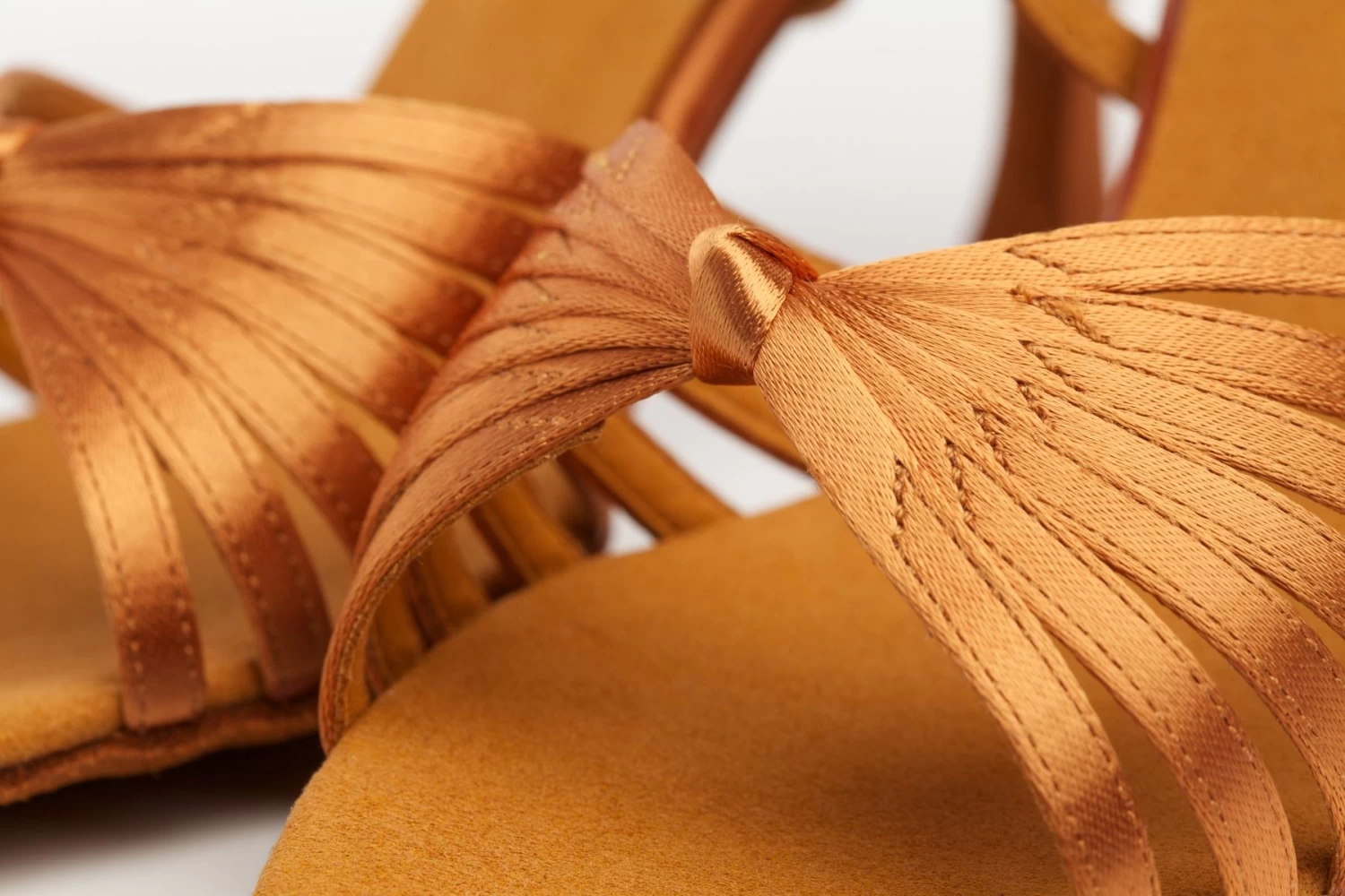 Style 1065 - Dark Tan Satin - Image 5