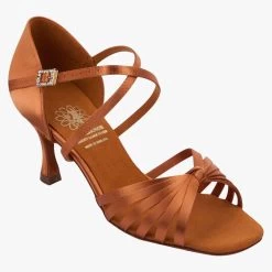 Style 1066 - Dark Tan Satin