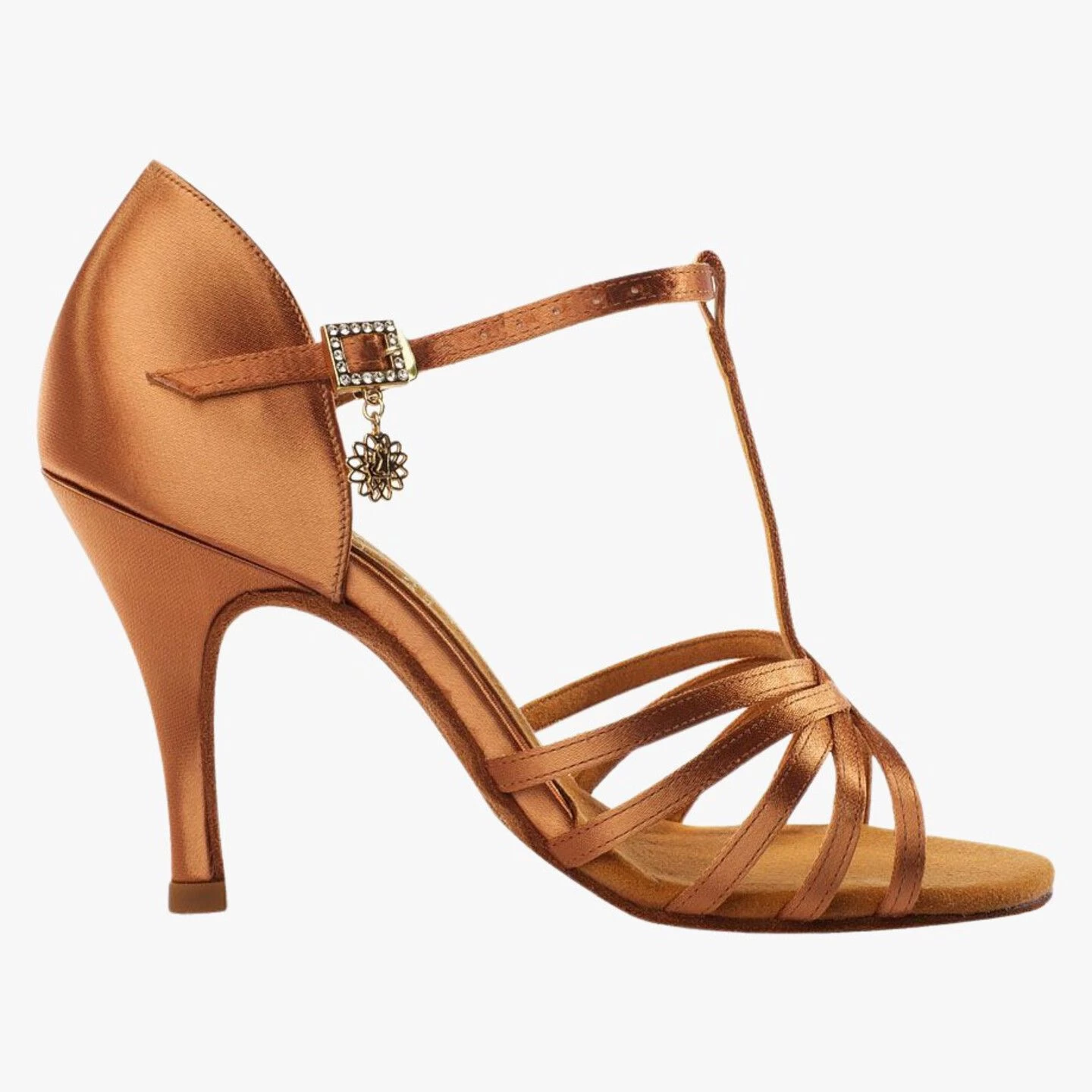 Style 1141 - Dark Tan Satin - Image 2