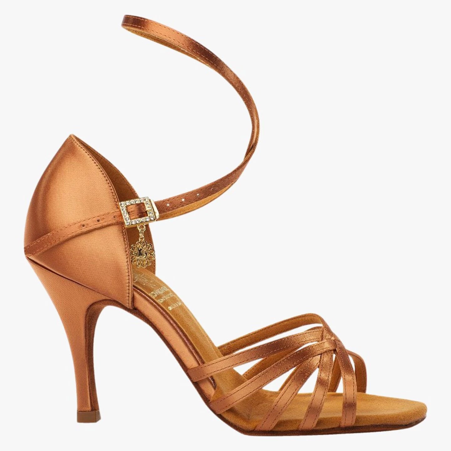 Style 1143 - Dark Tan Satin - Image 2