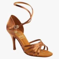 Style 1143 - Dark Tan Satin