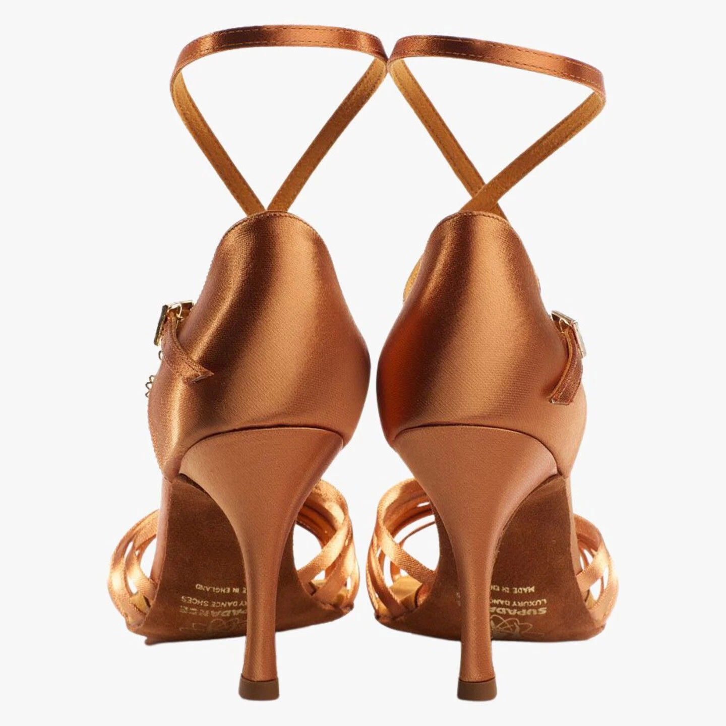 Style 1166 - Dark Tan Satin - Image 4