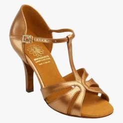 Style 1177 - Dark Tan Sateen Leather