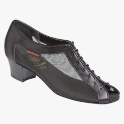 Style 1224 - Black Leather/Mesh