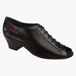 Style 1224 - Black Leather/Perforated