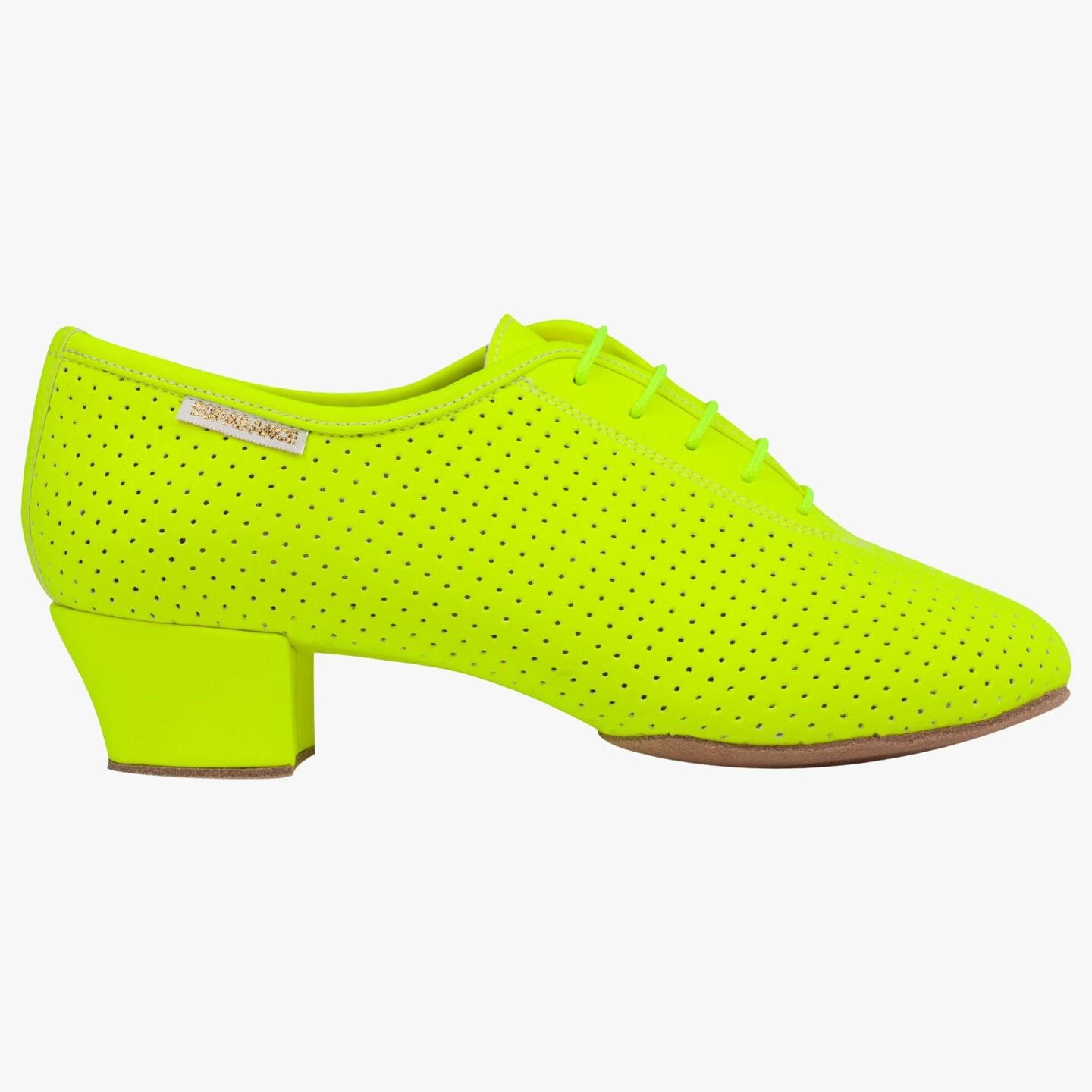 Style 1326 - Neon Yellow Perf Eco Leather - Image 2