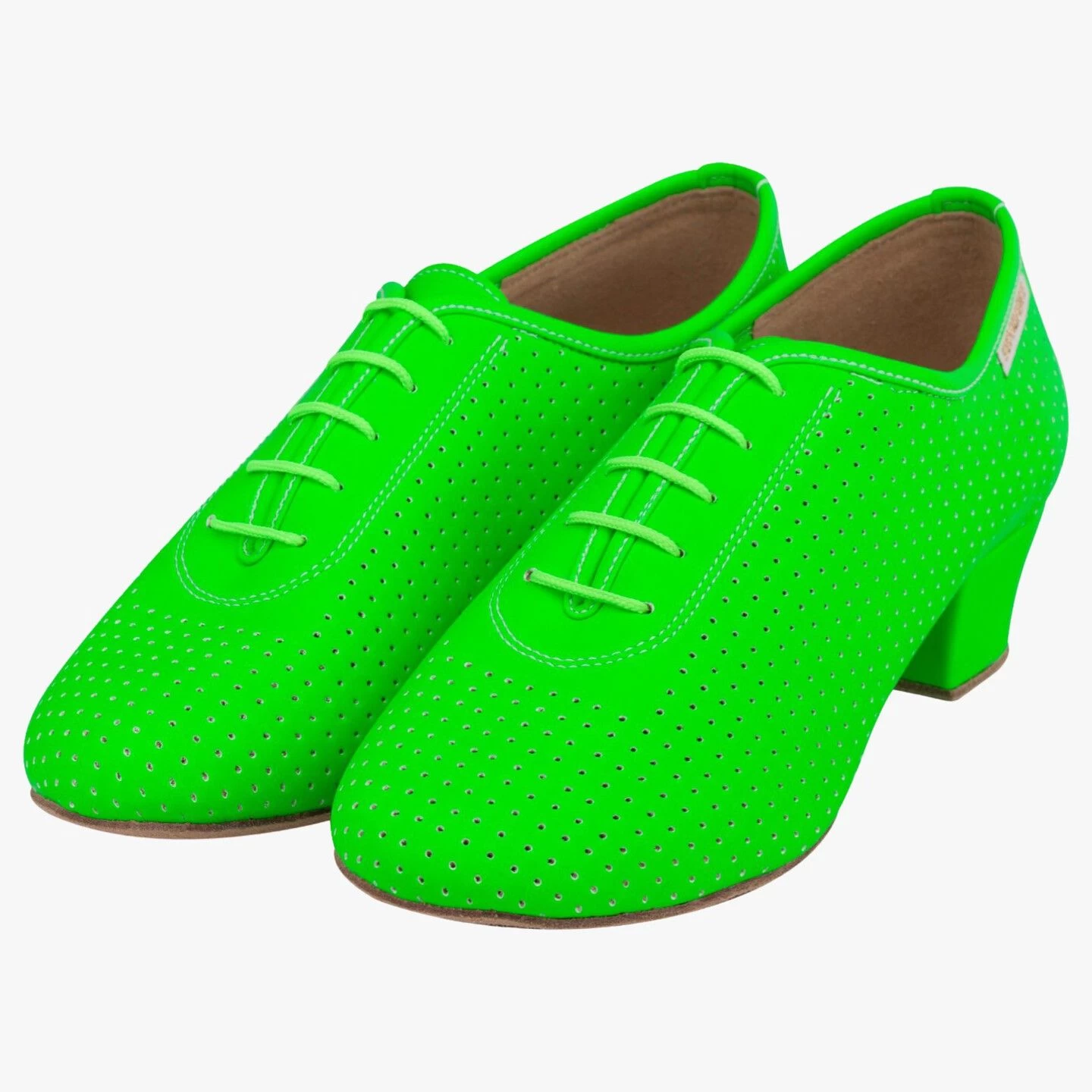 Style 1326 - Neon Green Perf Eco Leather - Image 3