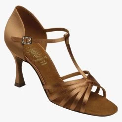 Style 1401 - Dark Tan Satin