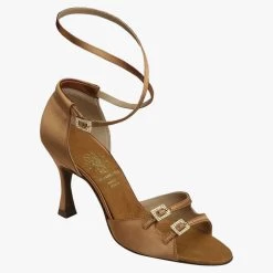 Style 1618 - Dark Tan Satin