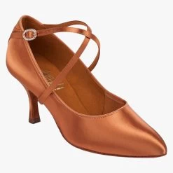 Style 2003 - Dark Tan Satin