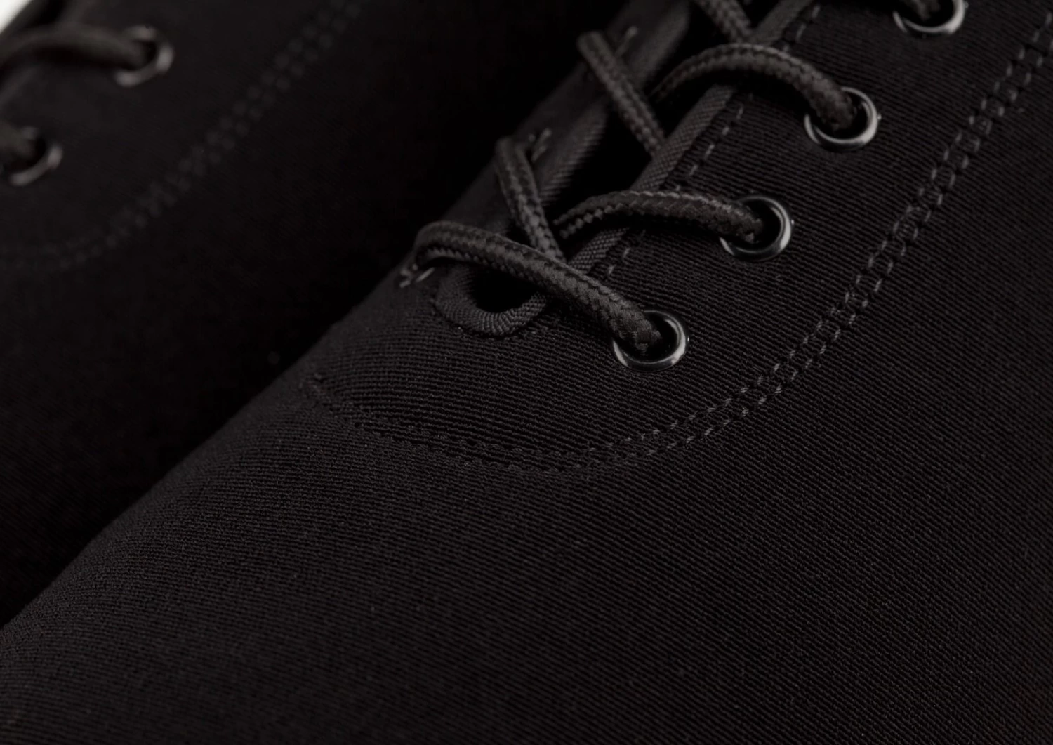 Style 5400 - Black Canvas Latin-C Heel - Image 4