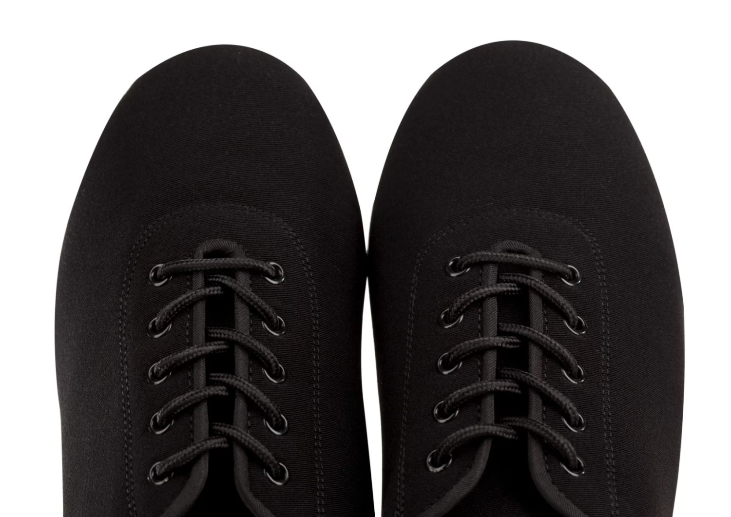 Style 5400 - Black Canvas Latin-C Heel - Image 5