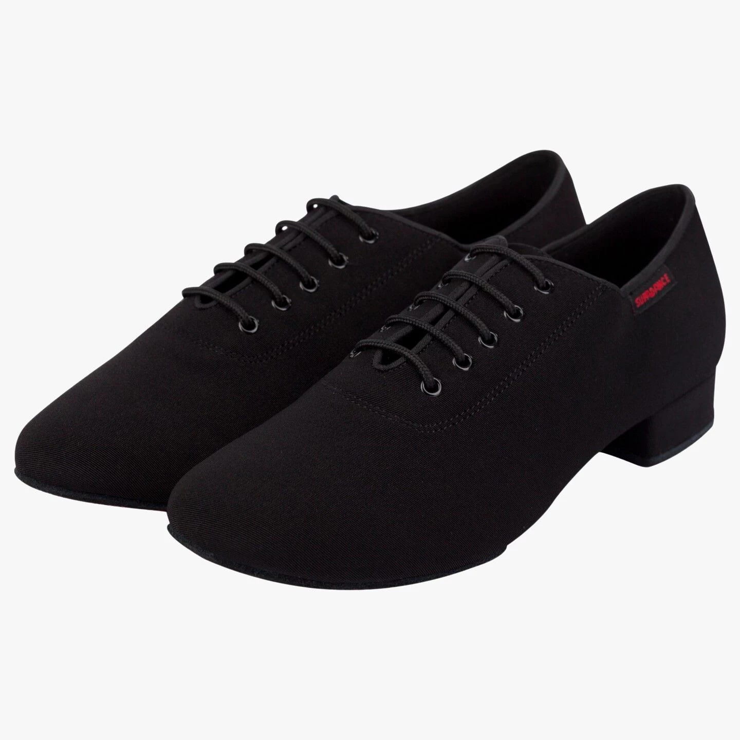 Style 5400 - Black Canvas Ballroom Low-C Heel - Image 3