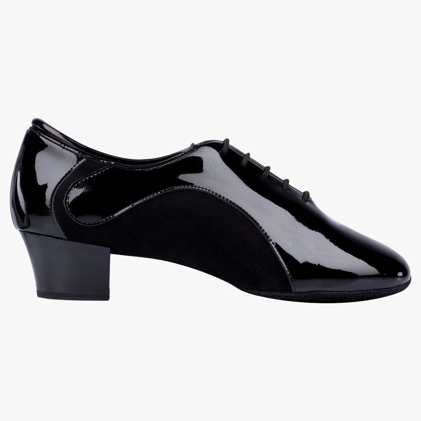 Style 8509 - Black Patent/Suede - Image 2