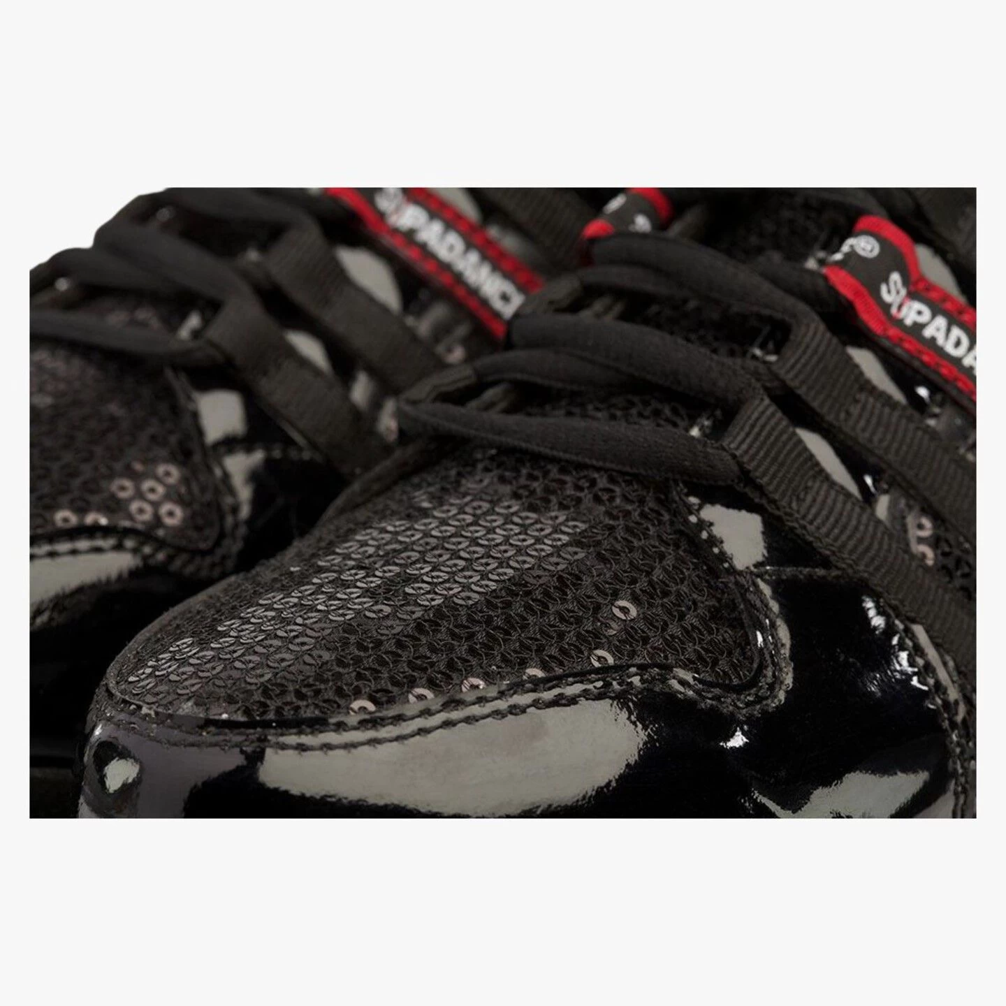 Style 8810 - Black Patent/Sequin - Image 6