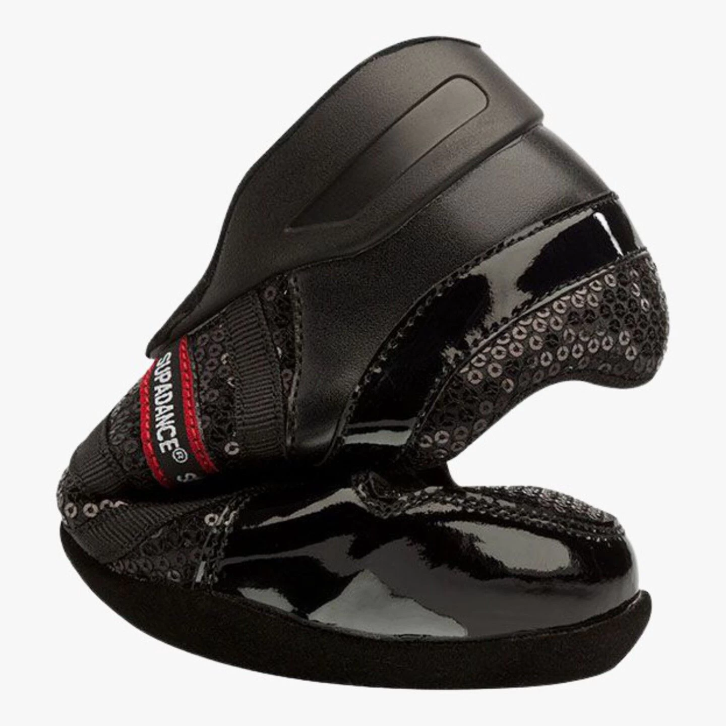 Style 8810 - Black Patent/Sequin - Image 2