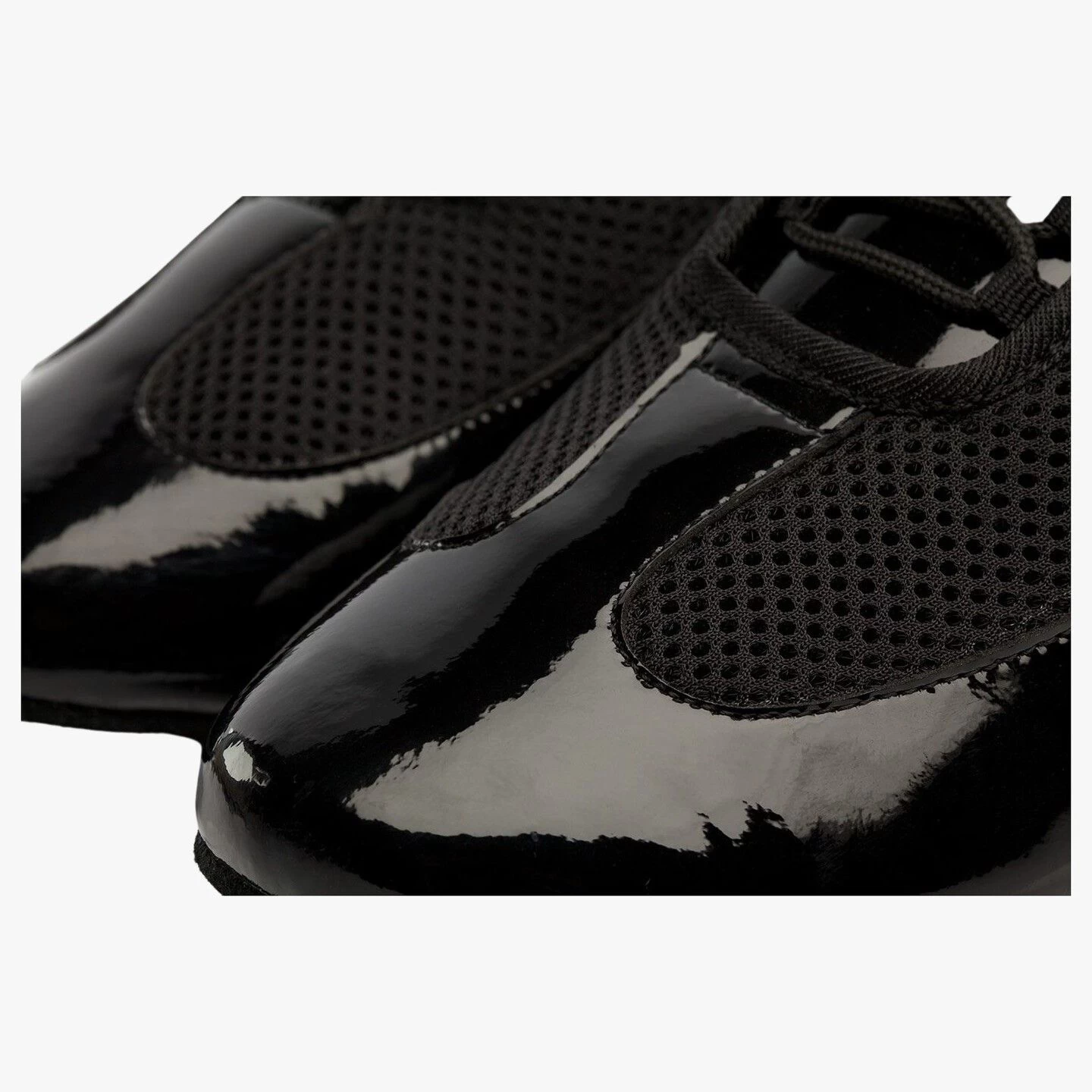 Style 8825 - Black Patent/Mesh - Image 5