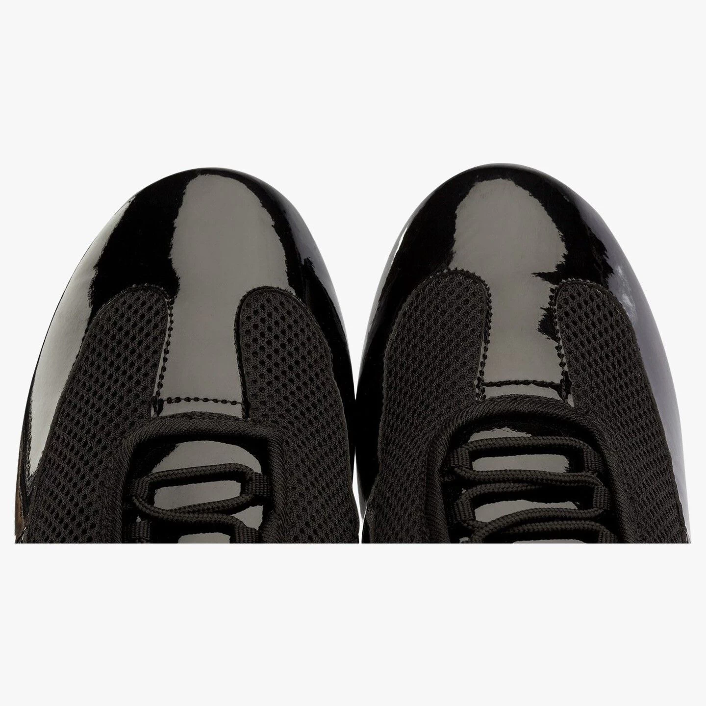 Style 8825 - Black Patent/Mesh - Image 4