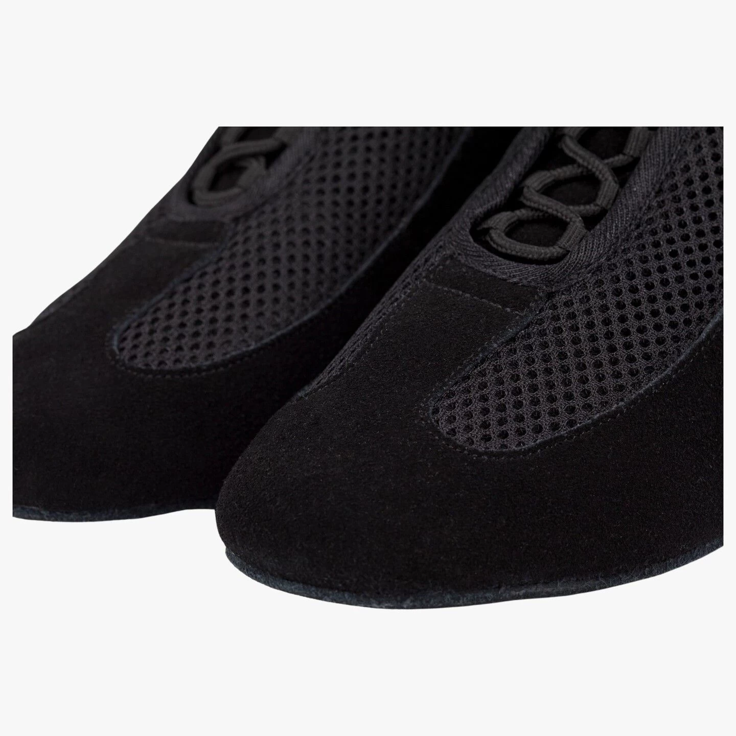 Style 9010 - Black Suede/Mesh - Image 3