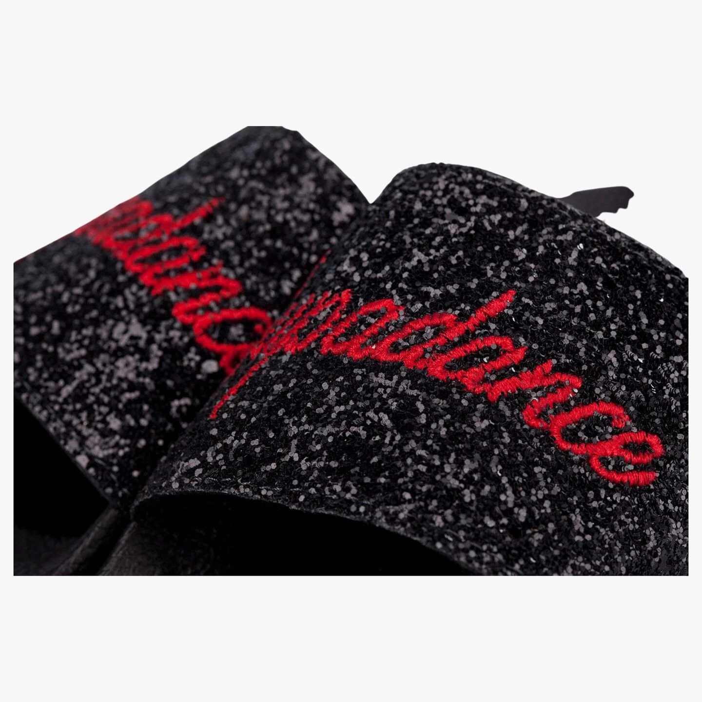 Style 7089 Black Glitter Slides - Image 4