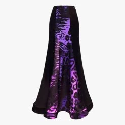 M086 Long Ballroom Practice Skirt