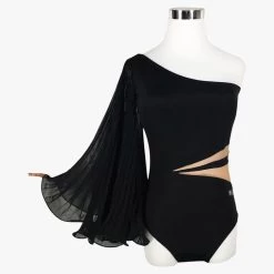 M107 Off The Shoulder Practice Top - Black