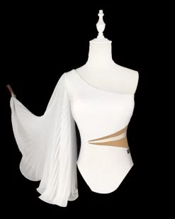 M107 Off The Shoulder Practice Top - White